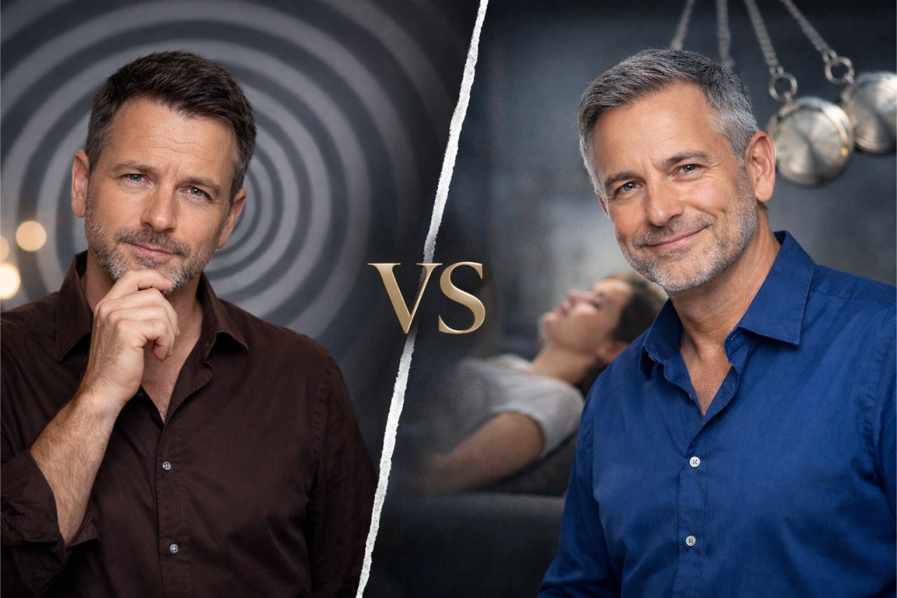 Hypnosecoach vs. Hypnosetherapeut:in: Was ist da eigentlich der Unterschied?